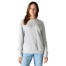 Leichtes Tencel-Sweatshirt mit Rundhalsausschnitt für Damen