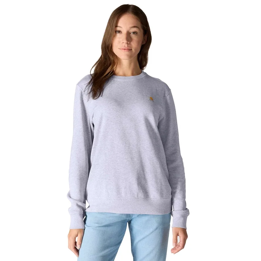 Leichtes Tencel-Sweatshirt mit Rundhalsausschnitt für Damen