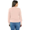 Leichtes Tencel-Sweatshirt mit Rundhalsausschnitt für Damen