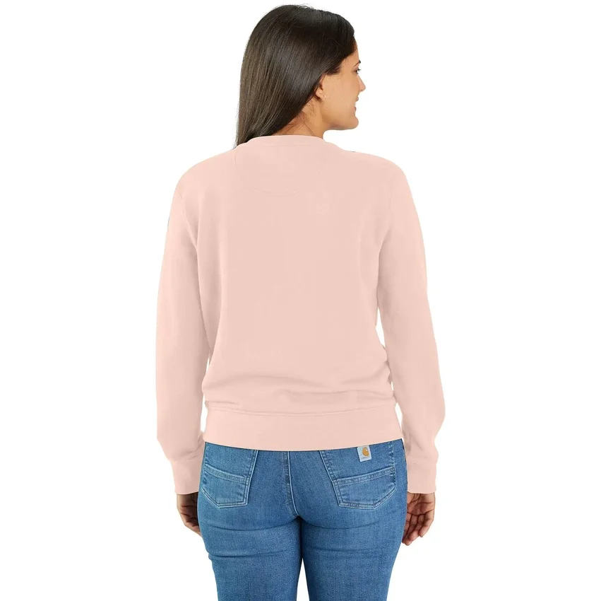 Leichtes Tencel-Sweatshirt mit Rundhalsausschnitt für Damen