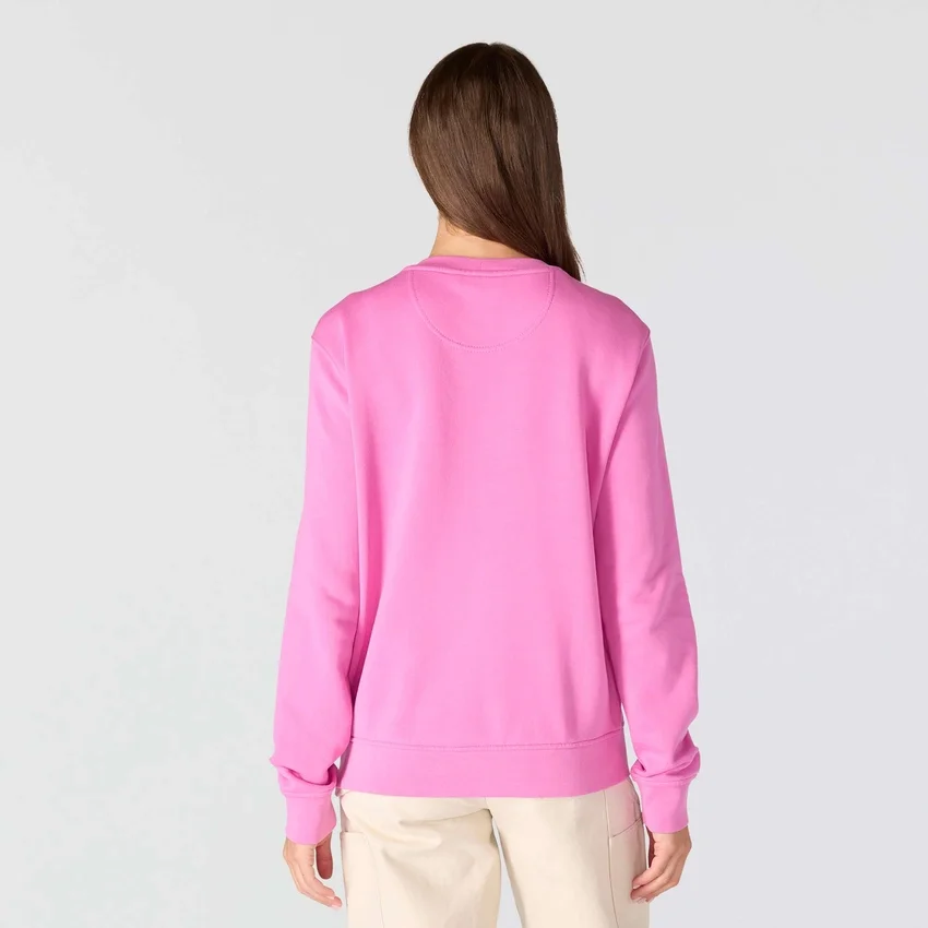 Leichtes Tencel-Sweatshirt mit Rundhalsausschnitt für Damen
