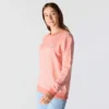 Leichtes Tencel-Sweatshirt mit Rundhalsausschnitt für Damen
