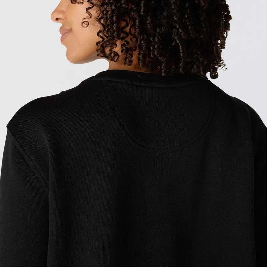 Leichtes Tencel-Sweatshirt mit Rundhalsausschnitt für Damen