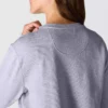 Leichtes Tencel-Sweatshirt mit Rundhalsausschnitt für Damen