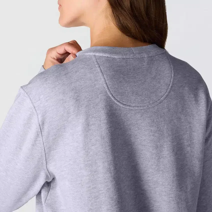 Leichtes Tencel-Sweatshirt mit Rundhalsausschnitt für Damen
