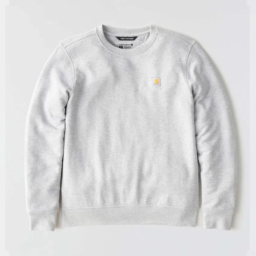 Leichtes Tencel-Sweatshirt mit Rundhalsausschnitt für Damen