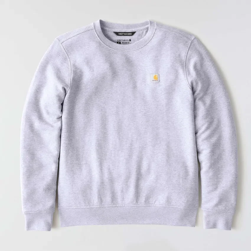 Leichtes Tencel-Sweatshirt mit Rundhalsausschnitt für Damen