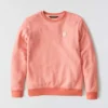 Leichtes Tencel-Sweatshirt mit Rundhalsausschnitt für Damen