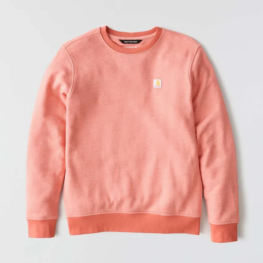 Leichtes Tencel-Sweatshirt mit Rundhalsausschnitt für Damen