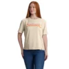 Leichtes Tencel-Sweatshirt mit Rundhalsausschnitt und Grafikprint für Damen