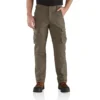 Locker sitzende, gerade geschnittene Cargo-Hose mit Double Knee Pant – Arbeitshose