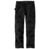 Locker sitzende, gerade geschnittene Cargo-Hose mit Double Knee Pant – Arbeitshose