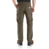 Locker sitzende, gerade geschnittene Cargo-Hose mit Double Knee Pant – Arbeitshose