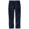 Locker sitzende, gerade geschnittene Rigby-Canvas-Cargo-Hose – Arbeitshose