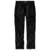 Locker sitzende, gerade geschnittene Rigby-Canvas-Cargo-Hose – Arbeitshose