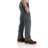 Locker sitzende, gerade geschnittene Rigby-Canvas-Cargo-Hose – Arbeitshose