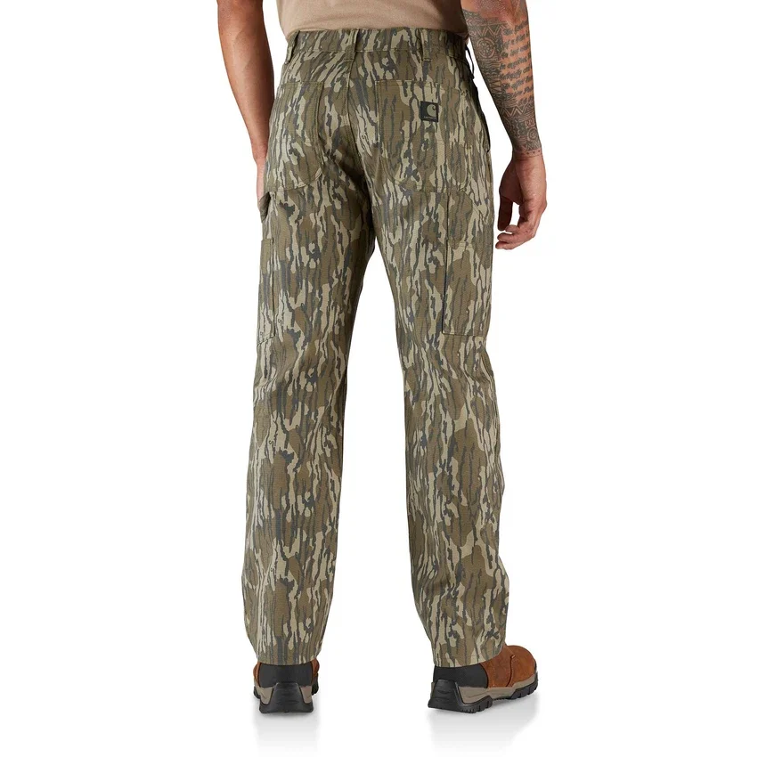 Locker sitzende, gerade geschnittene Rugged Flex® Duck Camo-Hose