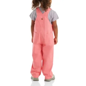 Locker sitzende Latzhose aus Canvas für Mädchen