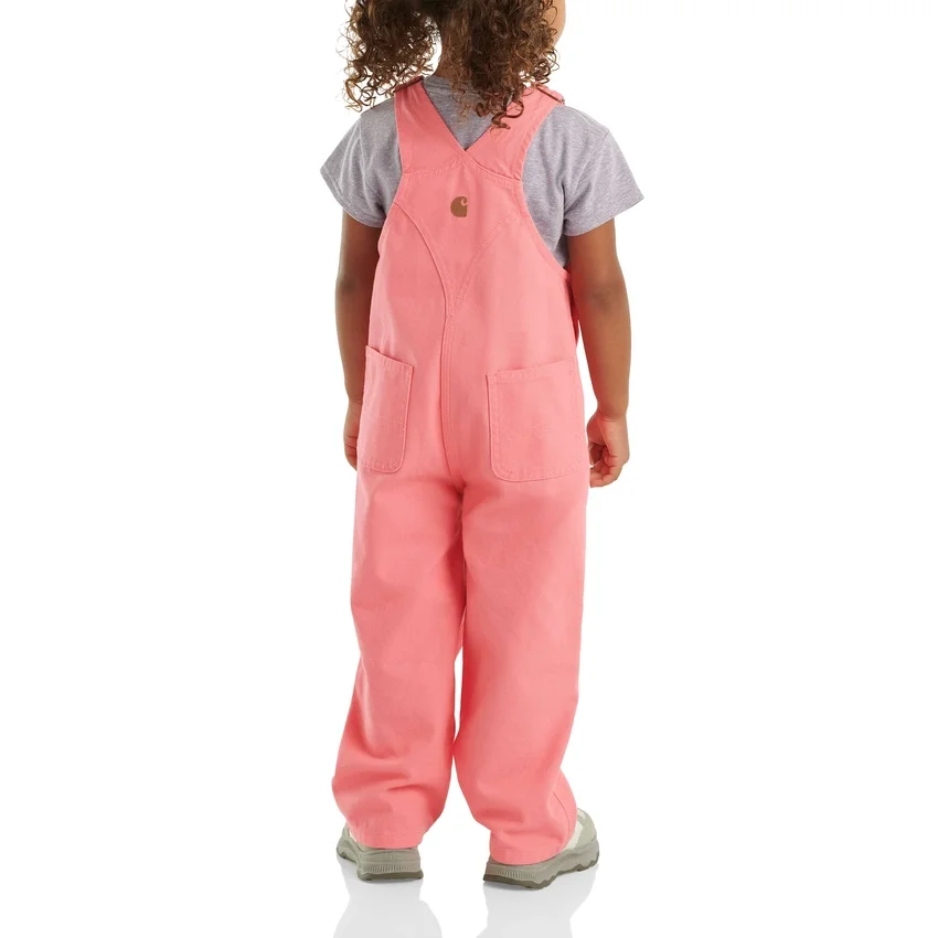 Locker sitzende Latzhose aus Canvas für Mädchen