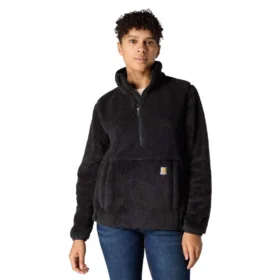 Locker sitzender Fleece-Pullover für Damen