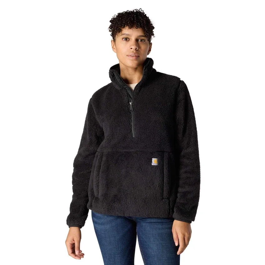 Locker sitzender Fleece-Pullover für Damen