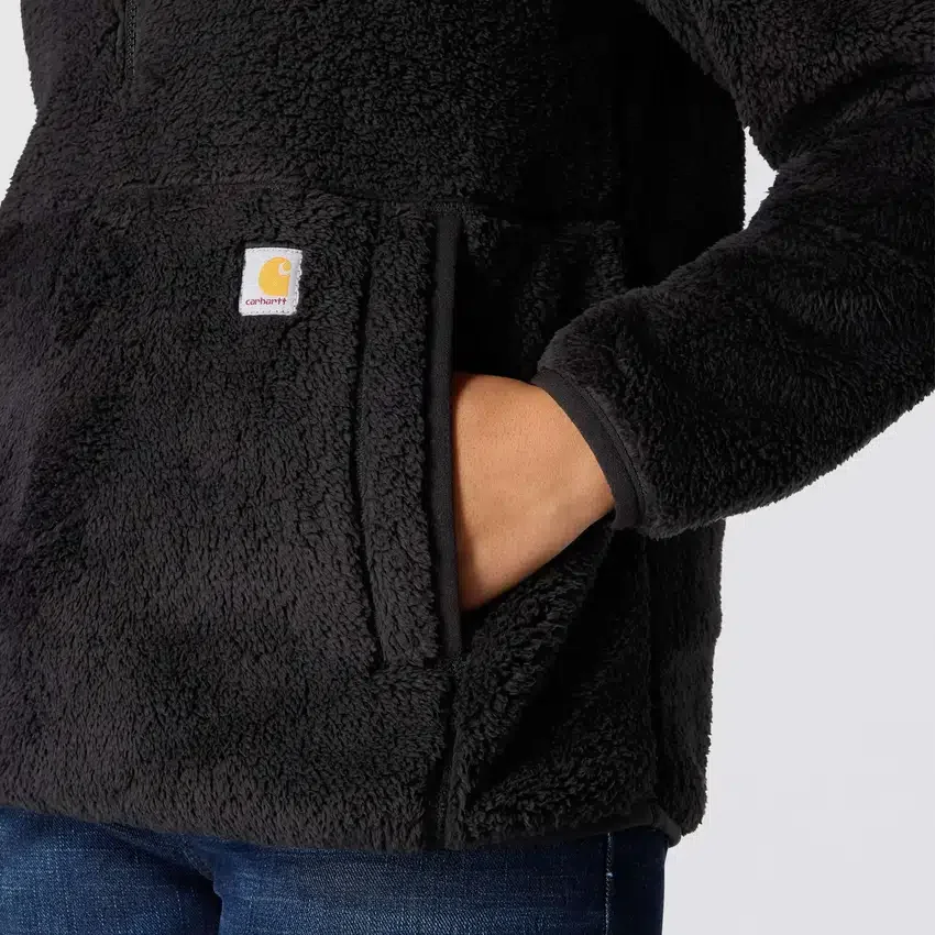 Locker sitzender Fleece-Pullover für Damen