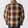 Locker sitzendes, schweres Flanell-Langarmhemd mit Karomuster