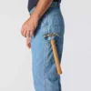 Lockere, gerade geschnittene Arbeitsjeans für Herren