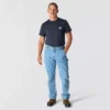Lockere, gerade geschnittene Arbeitsjeans für Herren