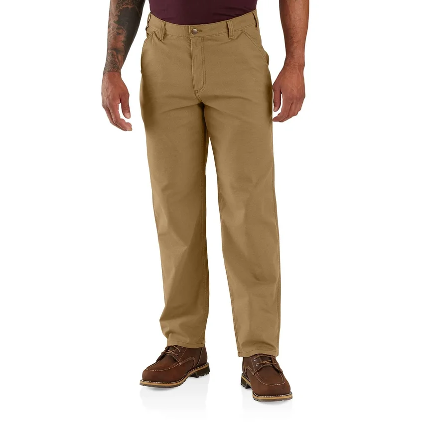 Lockere, gerade geschnittene Rigby-Canvas-Hose – Arbeitshose
