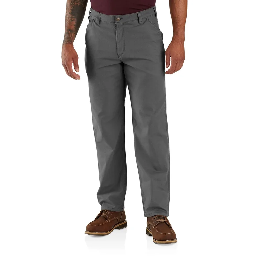 Lockere, gerade geschnittene Rigby-Canvas-Hose – Arbeitshose