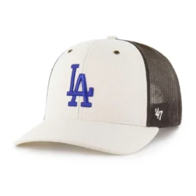 Los Angeles Dodgers '47 Ungefärbte Trucker-Kappe