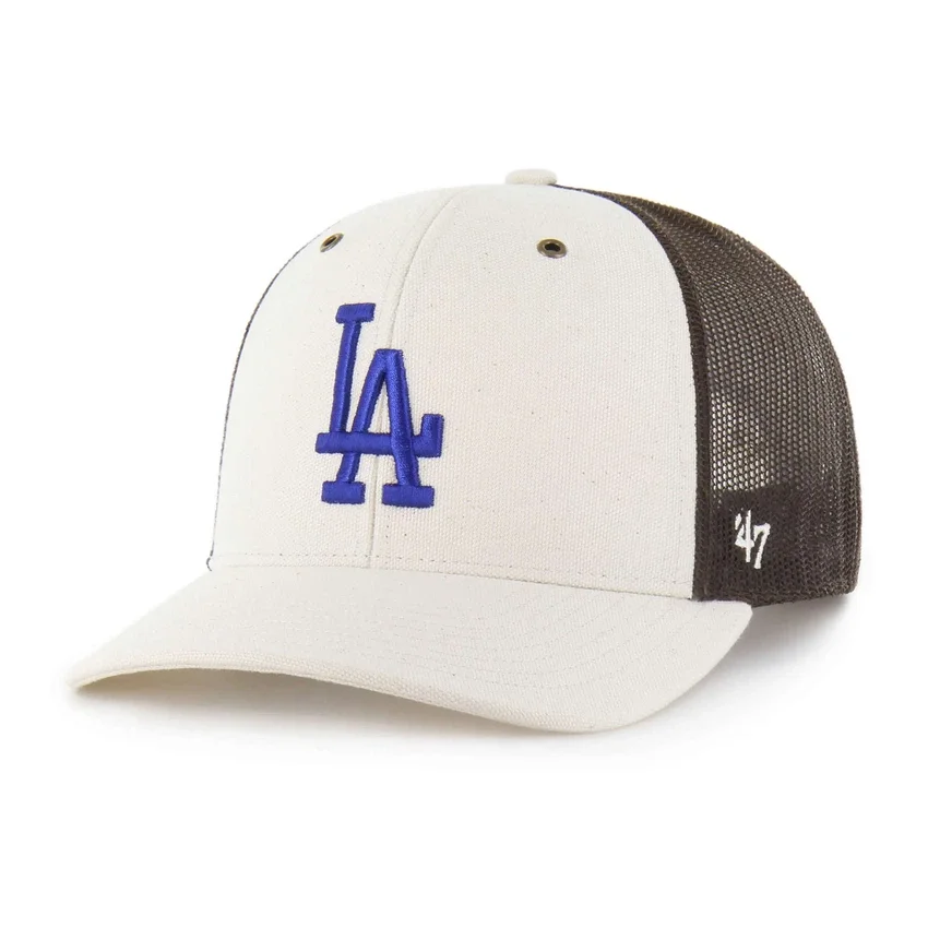 Los Angeles Dodgers '47 Ungefärbte Trucker-Kappe