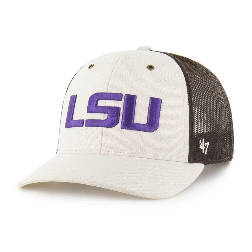 Louisiana State Tigers '47 Ungefärbte Trucker-Kappe