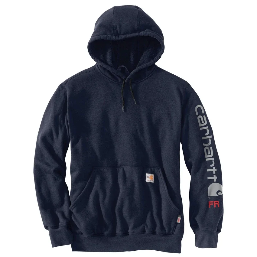 Marquette Force Logo-Hoodie für Herren – Flammhemmende Hoodies