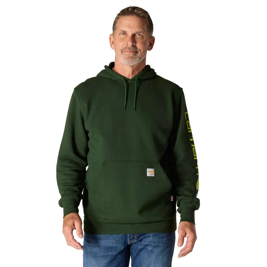 Marquette Force Logo-Hoodie für Herren – Flammhemmende Hoodies