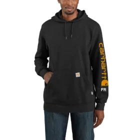 Marquette Force Logo-Hoodie für Herren – Flammhemmende Hoodies