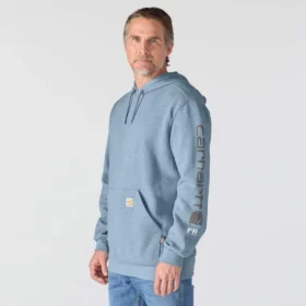 Marquette Force Logo-Hoodie für Herren – Flammhemmende Hoodies