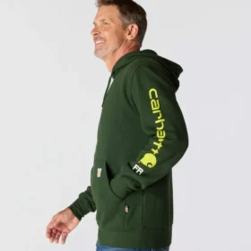 Marquette Force Logo-Hoodie für Herren – Flammhemmende Hoodies