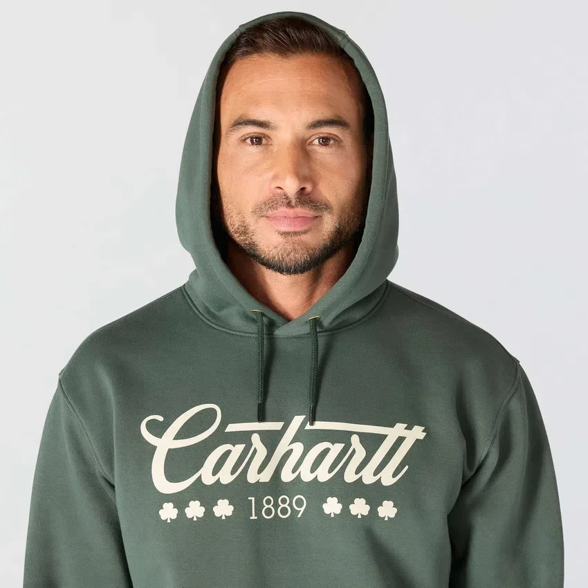 Marquette Shamrock Graphic Hoodie für Herren – St. Patrick's Day-Sweatshirt