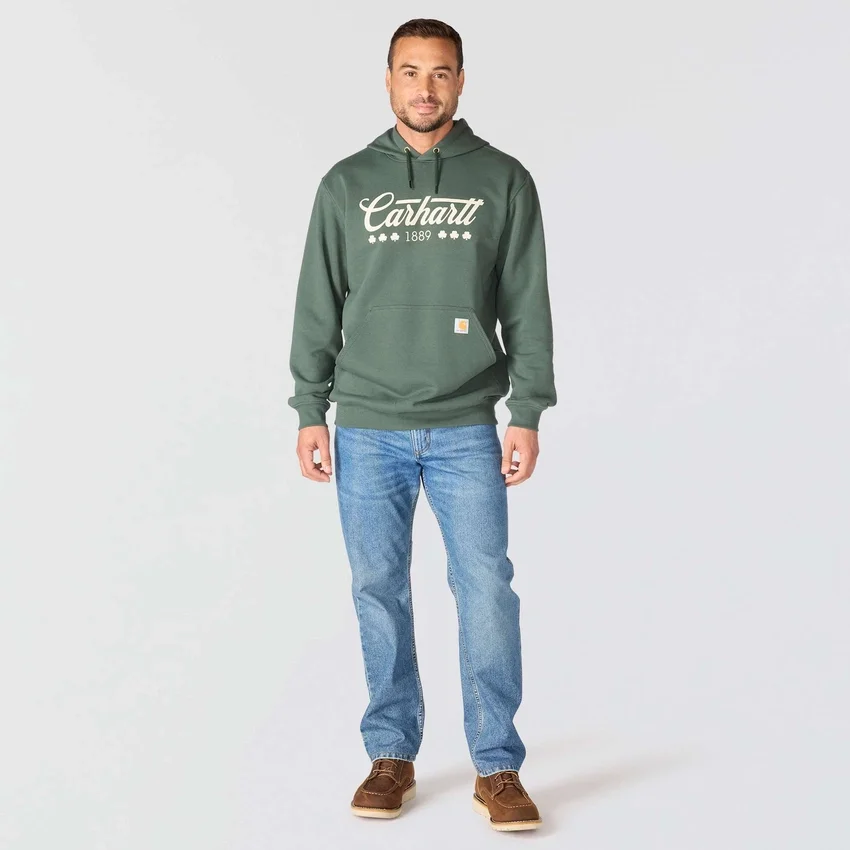 Marquette Shamrock Graphic Hoodie für Herren – St. Patrick's Day-Sweatshirt