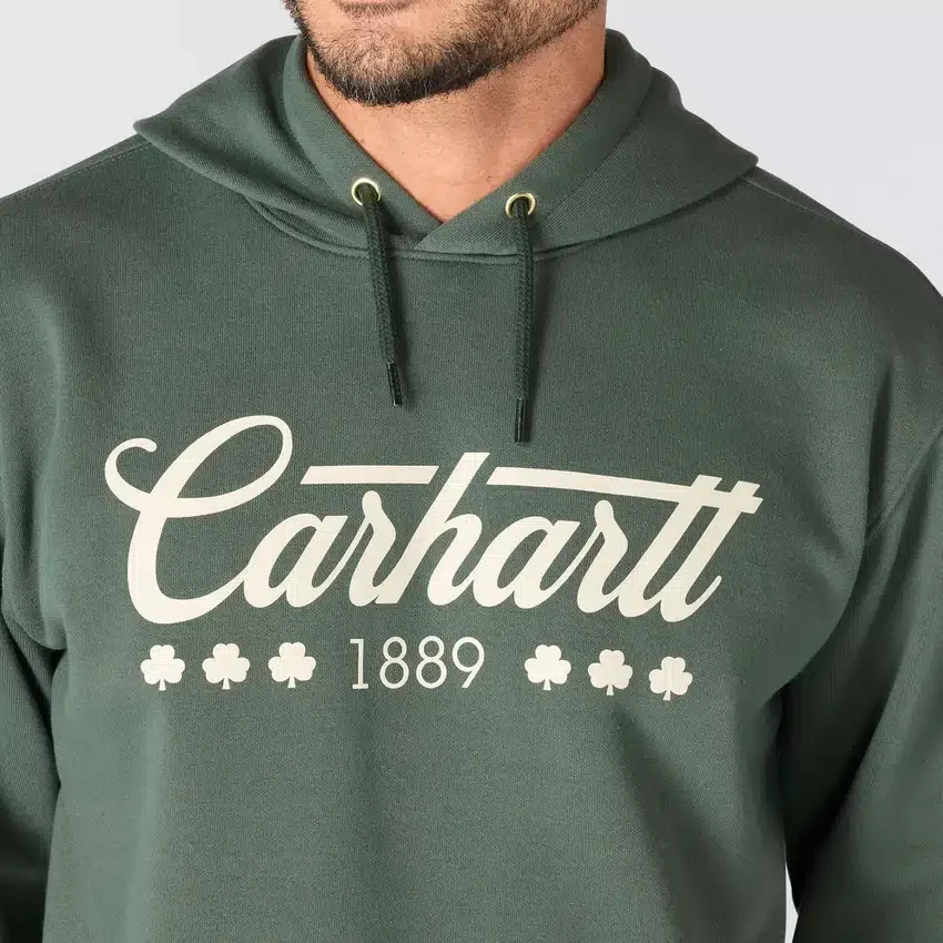 Marquette Shamrock Graphic Hoodie für Herren – St. Patrick's Day-Sweatshirt