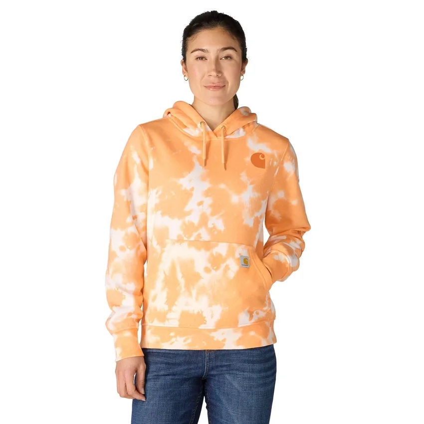 Marquette Tie-Dye-Hoodie für Damen