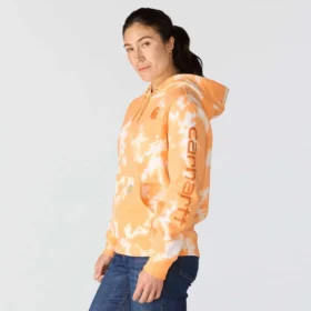 Marquette Tie-Dye-Hoodie für Damen