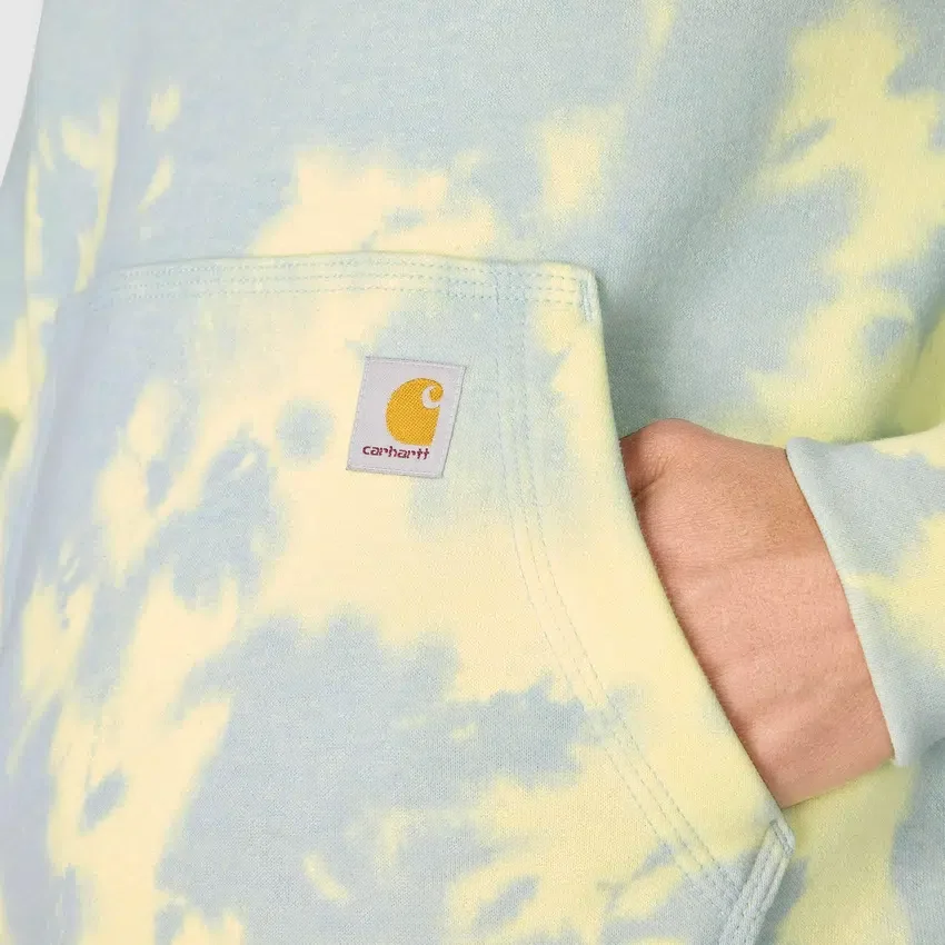 Marquette Tie-Dye-Hoodie für Damen