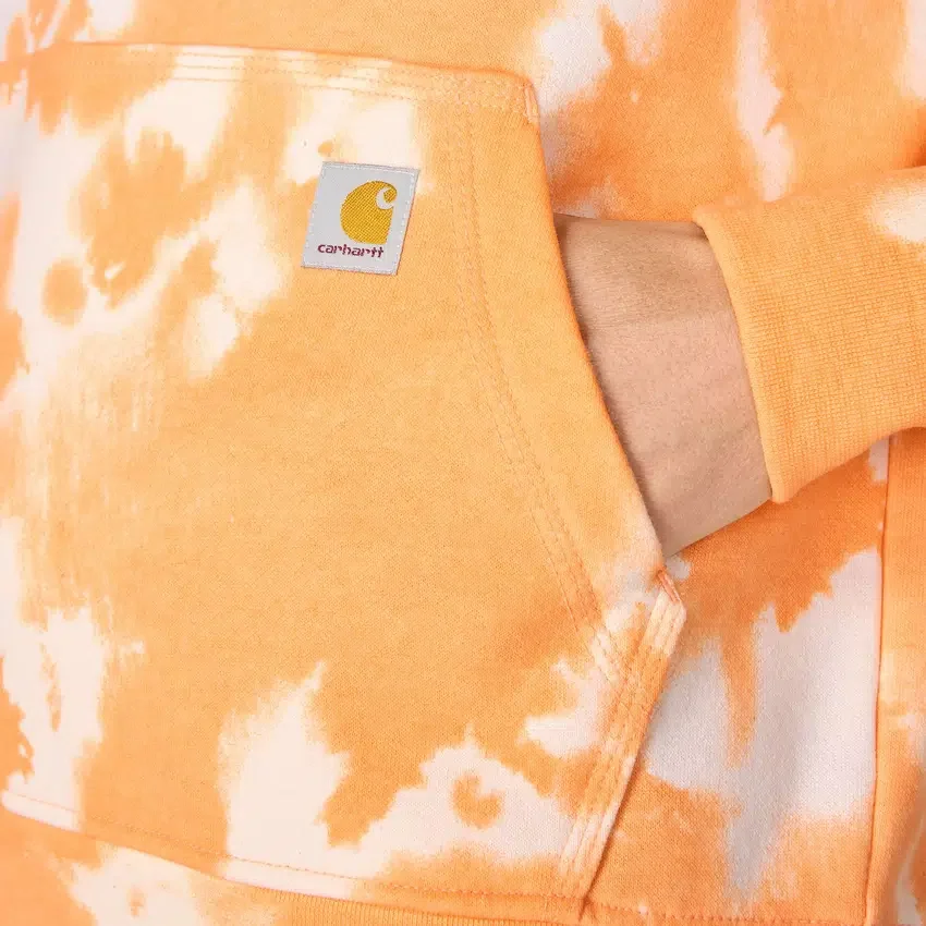 Marquette Tie-Dye-Hoodie für Damen