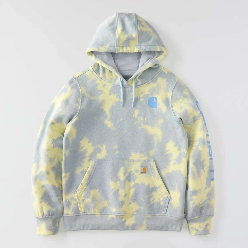 Marquette Tie-Dye-Hoodie für Damen