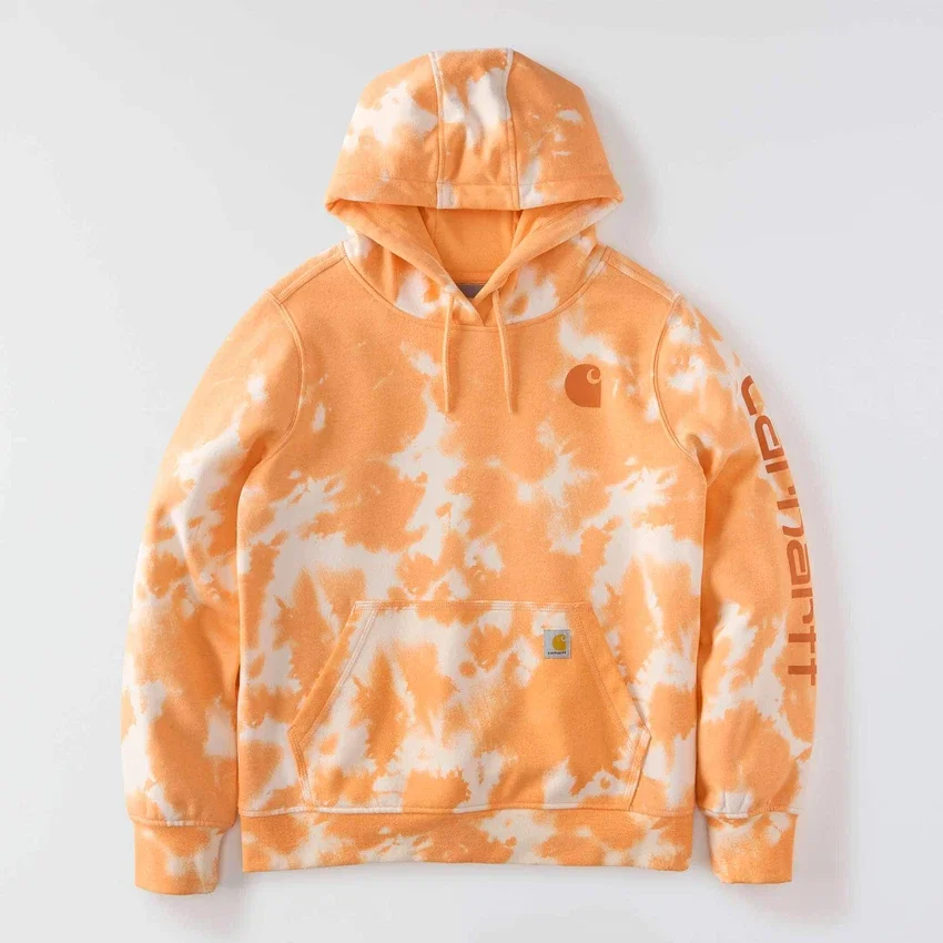 Marquette Tie-Dye-Hoodie für Damen