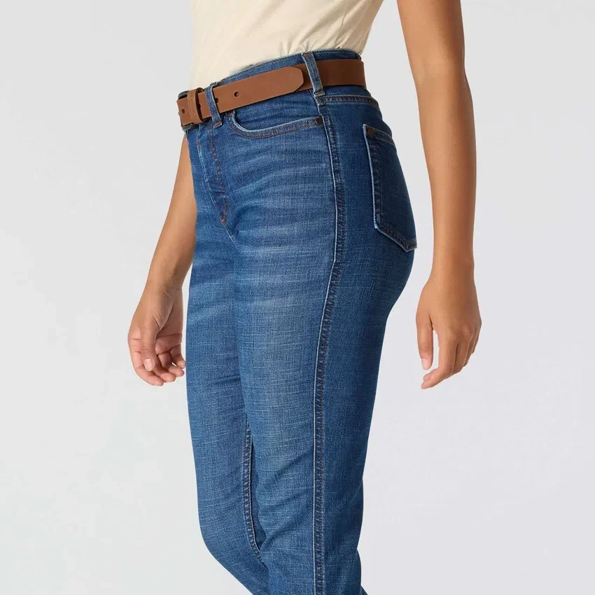 Mason High-Rise Slim-Fit-Jeans für Damen