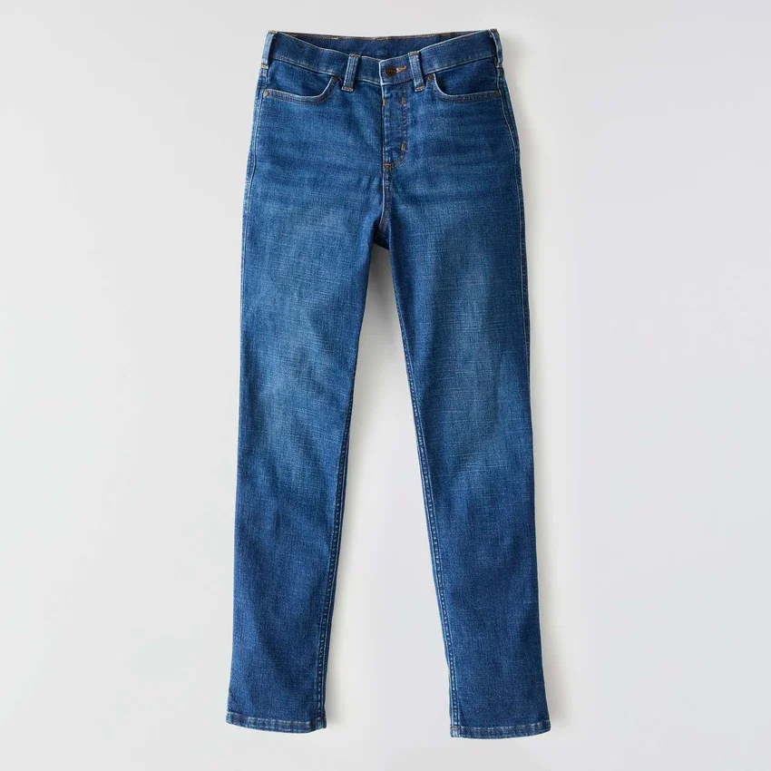 Mason High-Rise Slim-Fit-Jeans für Damen